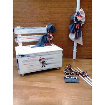 Σετ Βάπτισης με Θέμα Πειρατές ΣΕΤ ΒΑΠΤΙΣΗΣ